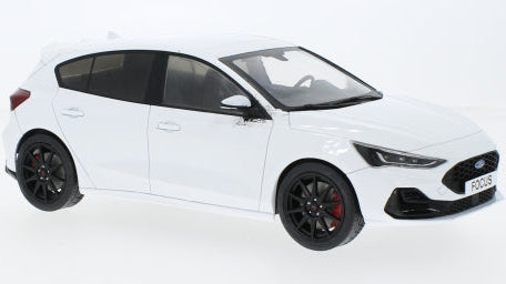 Ford Focus ST Track Pack 2022 Blanc - MCG - 1/18