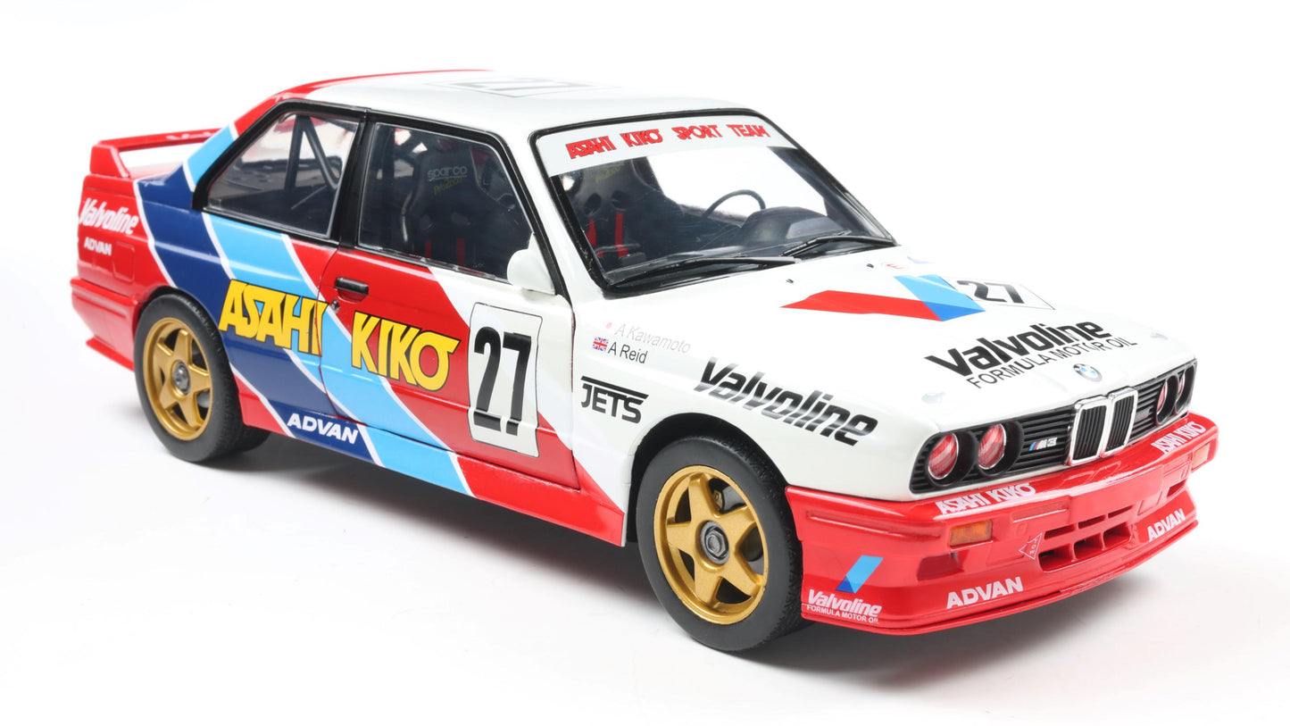 PRECOMMANDE - BMW M3 WHITE #27 KAWAMOTO /REID JTCC 1986 - Solido - 1/18
