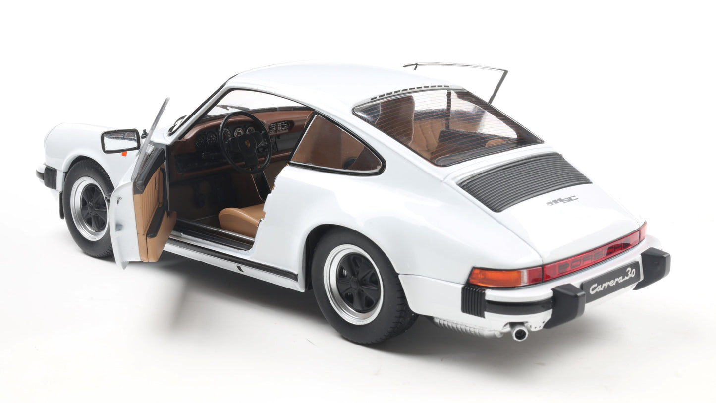 PORSCHE 911 (930) 3.0 SC WHITE 1974 - Solido - 1/18