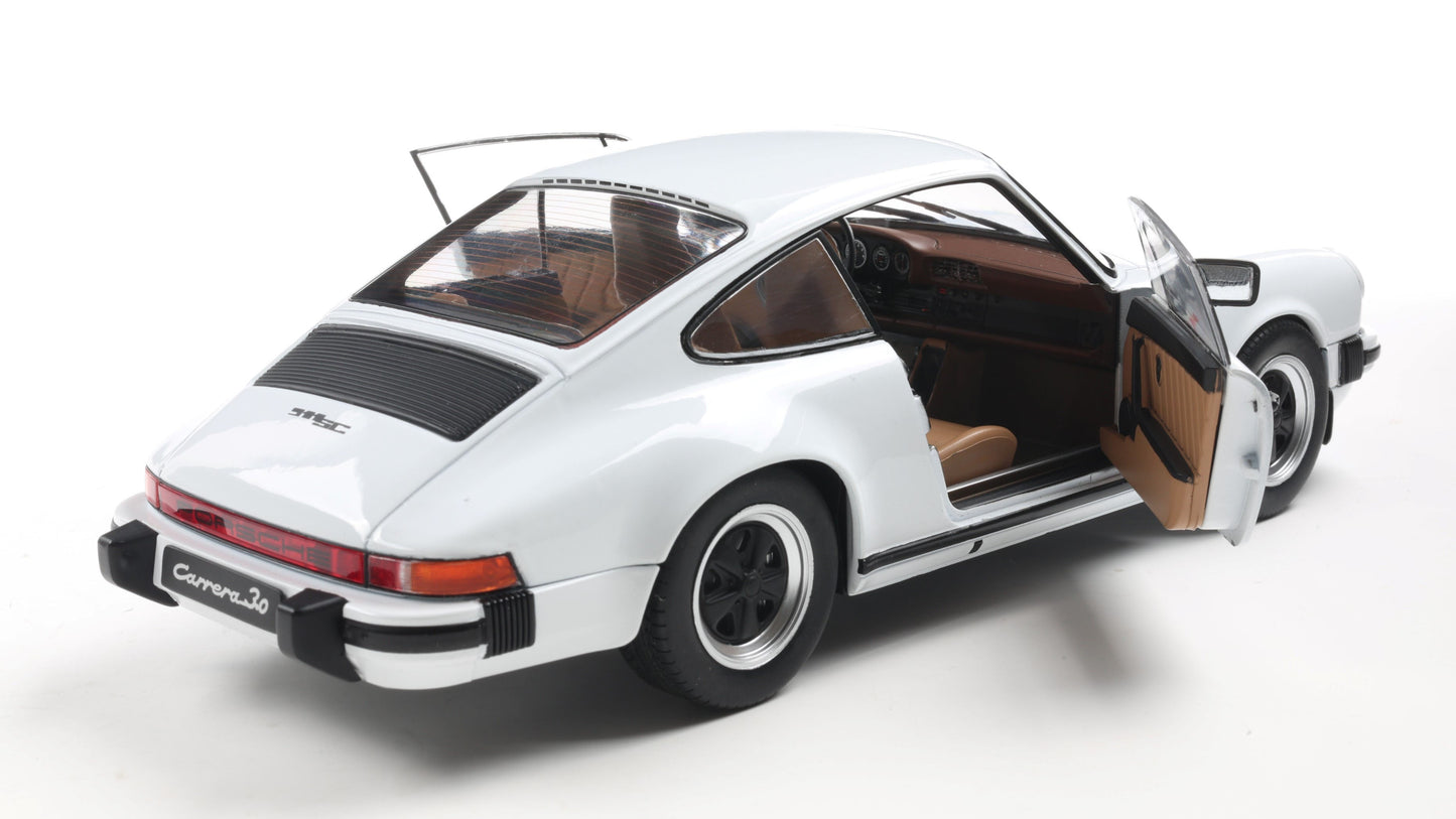 PORSCHE 911 (930) 3.0 SC WHITE 1974 - Solido - 1/18