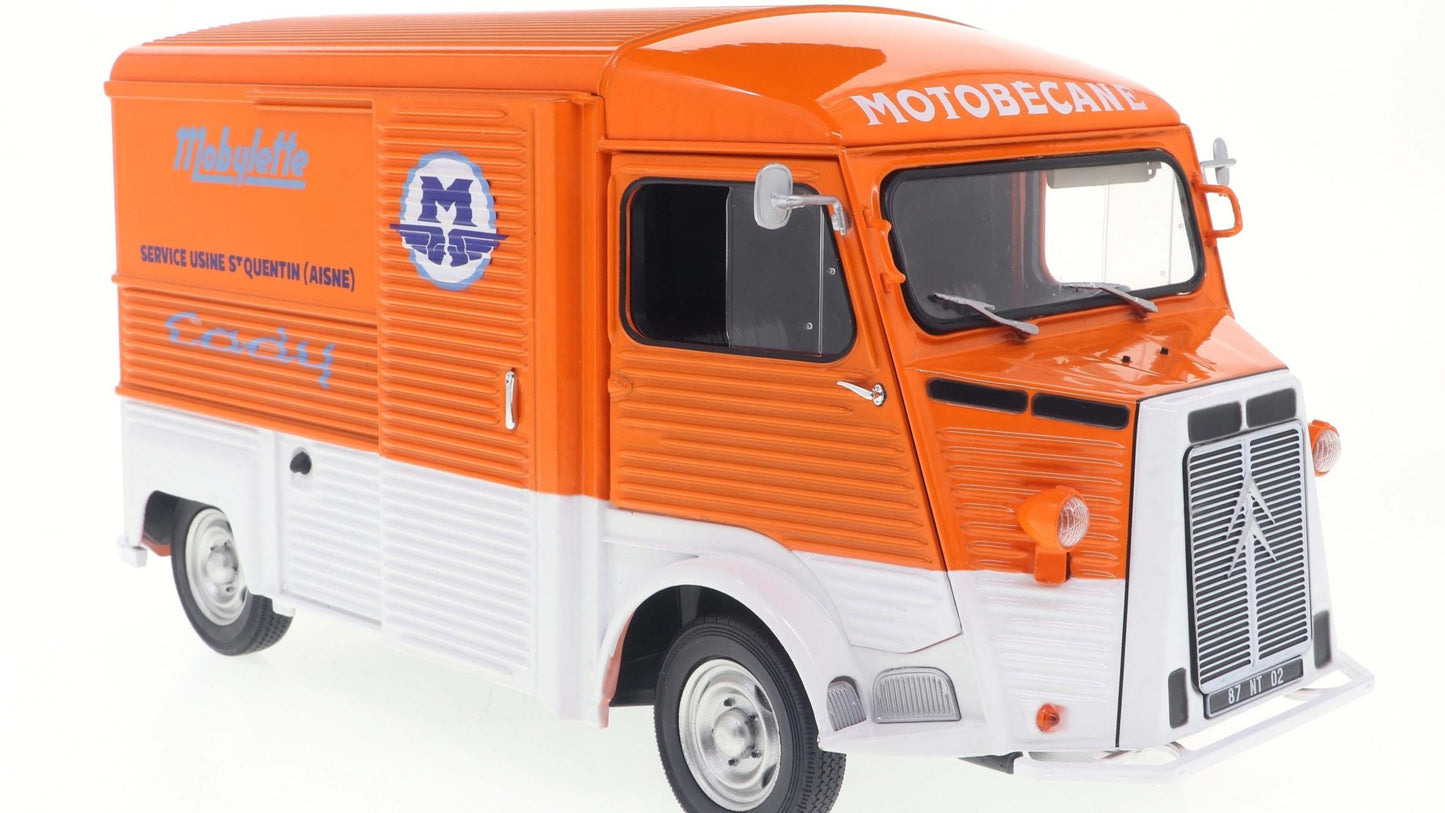 Citroën HY MOTOBECANE Orange - Solido - 1/18
