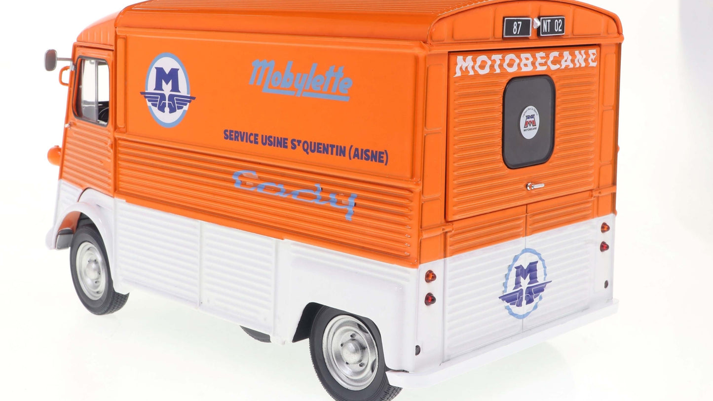 Citroën HY MOTOBECANE Orange - Solido - 1/18