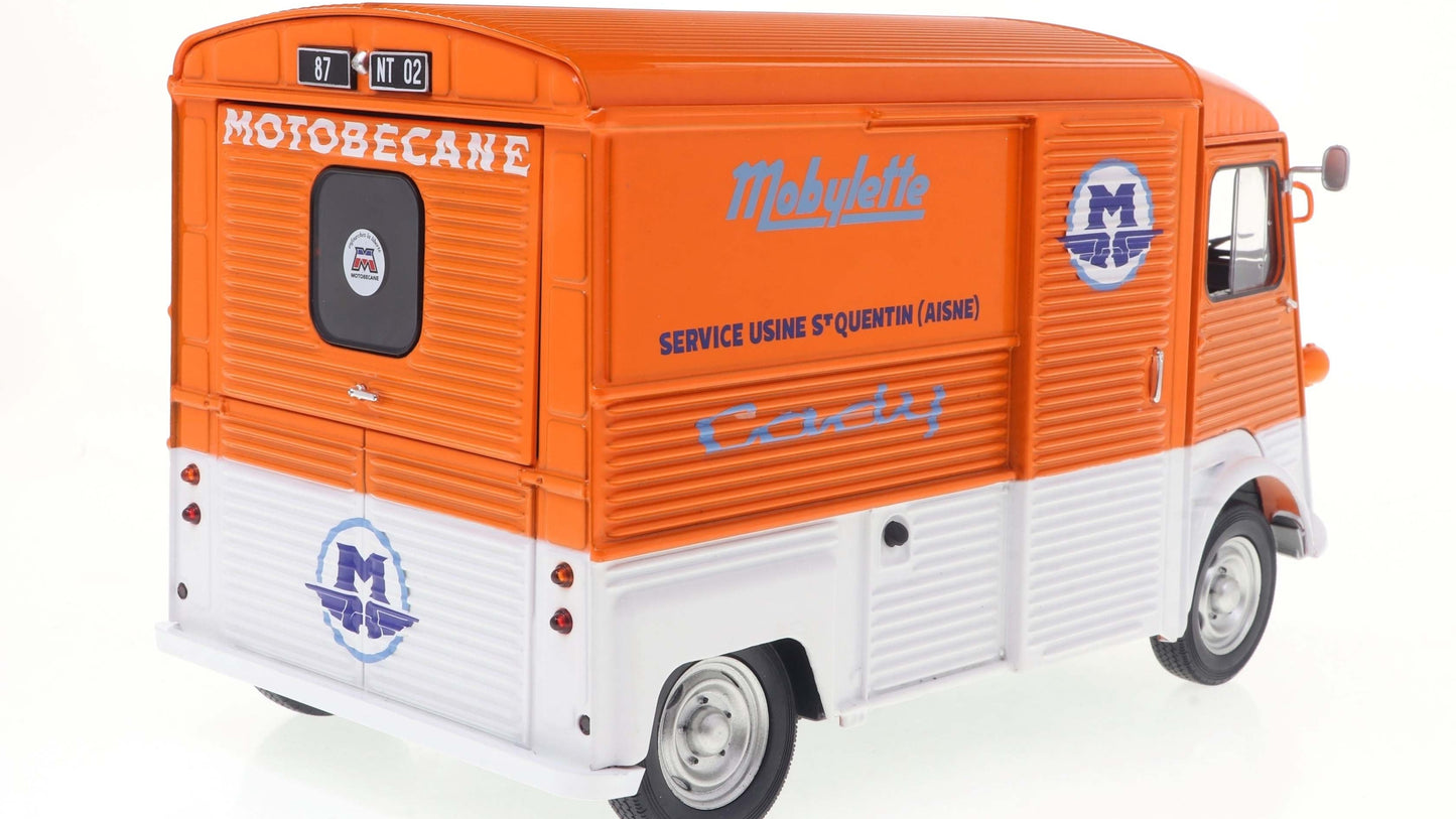 Citroën HY MOTOBECANE Orange - Solido - 1/18