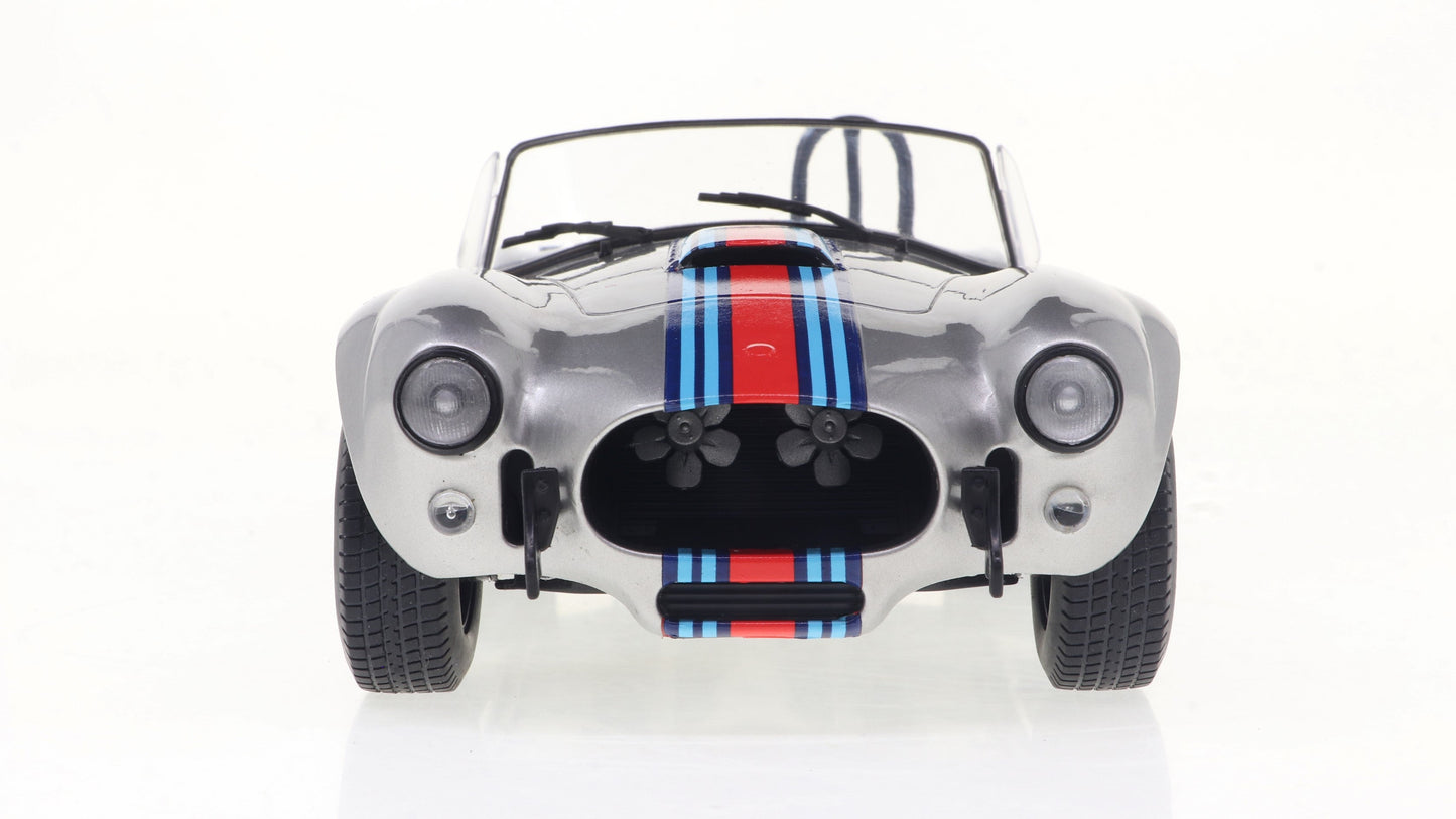 PRECOMMANDE - SHELBY COBRA 427 MKII SOLIDO WORKS M RACING SILVER 1965 - Solido - 1/18