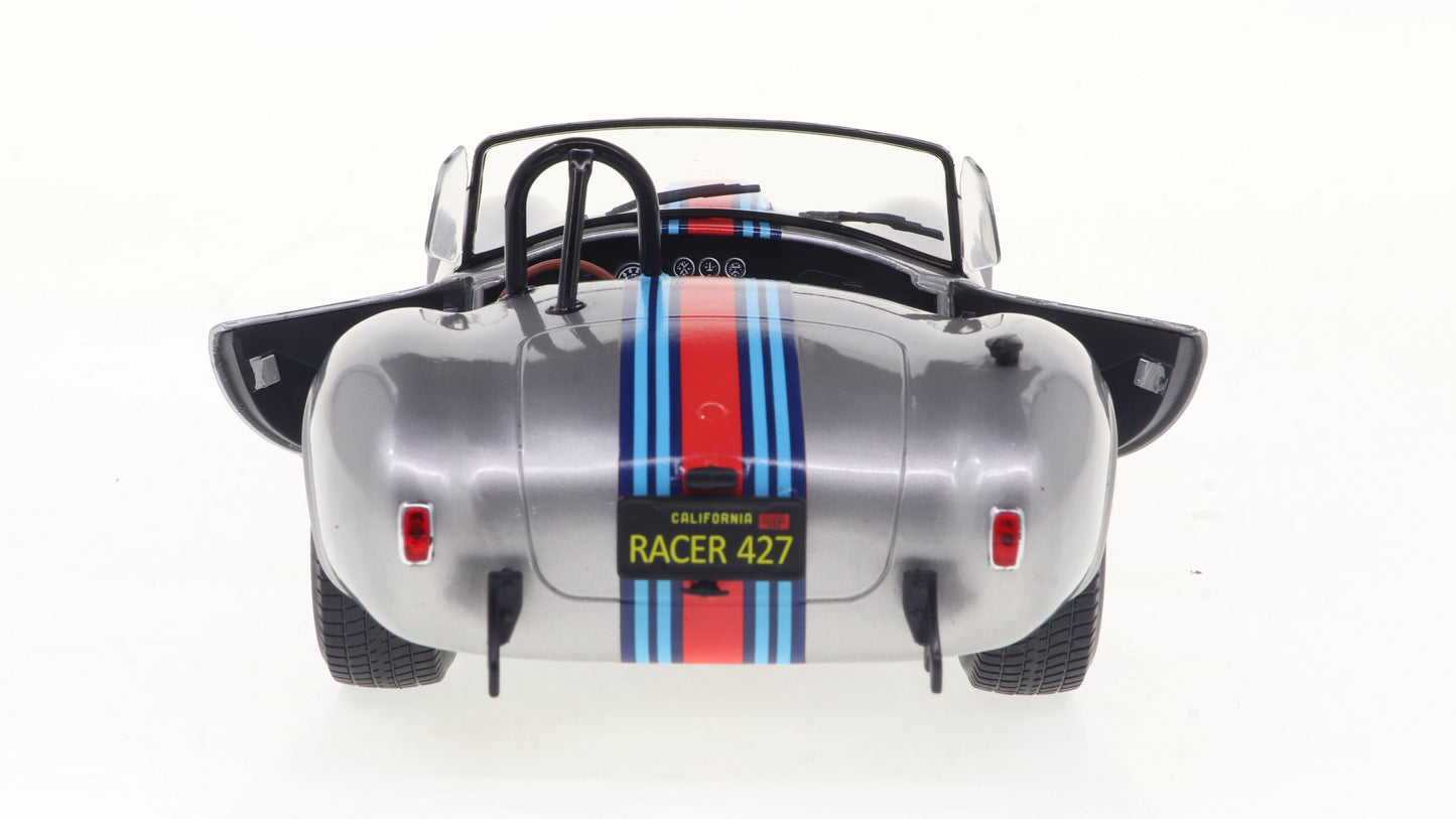 PRECOMMANDE - SHELBY COBRA 427 MKII SOLIDO WORKS M RACING SILVER 1965 - Solido - 1/18