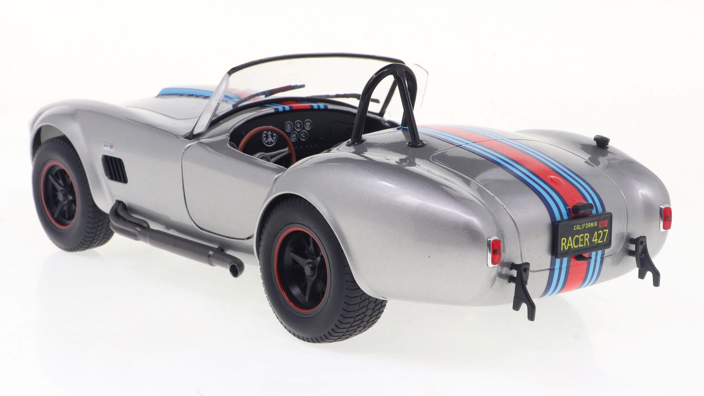 PRECOMMANDE - SHELBY COBRA 427 MKII SOLIDO WORKS M RACING SILVER 1965 - Solido - 1/18