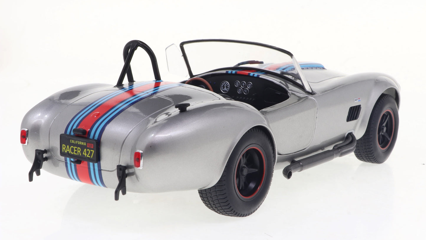 PRECOMMANDE - SHELBY COBRA 427 MKII SOLIDO WORKS M RACING SILVER 1965 - Solido - 1/18