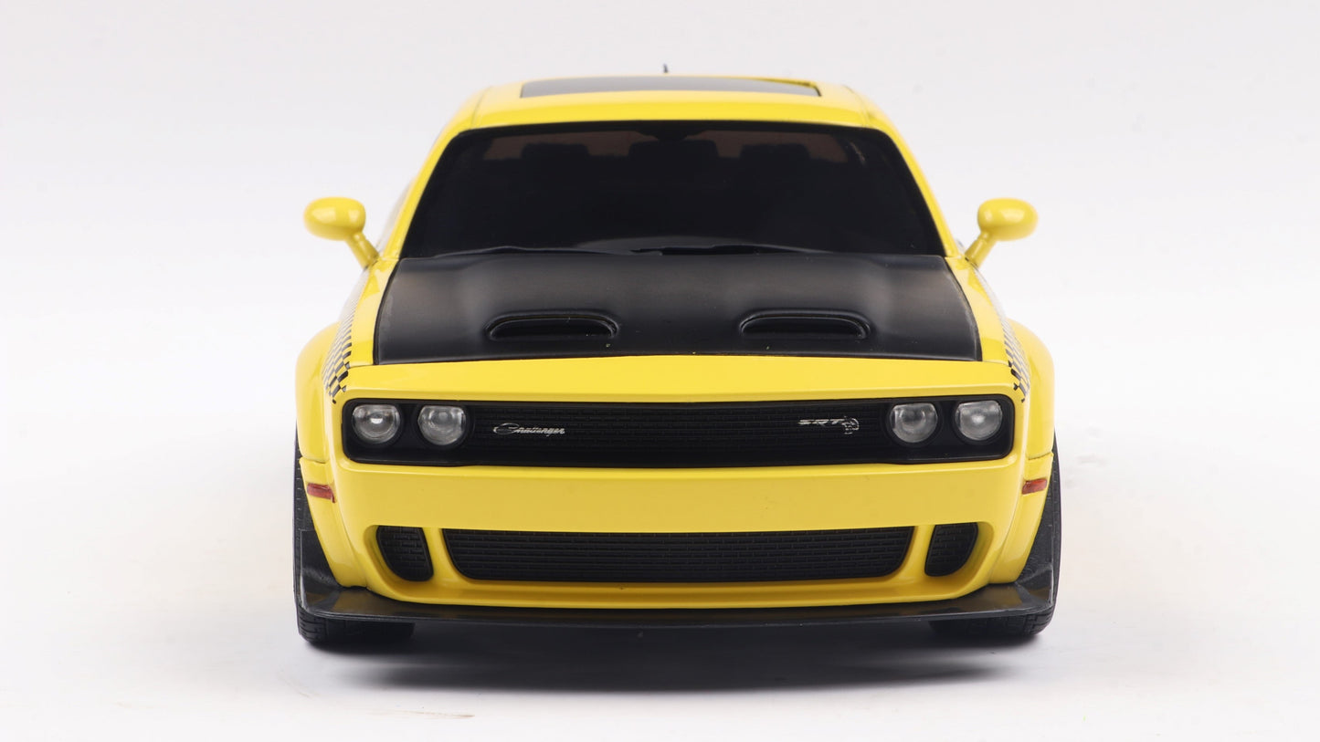 PRECOMMANDE - DODGE CHALLENGER SRT HELLCAT REDEYE WIDEBODY NYC HELLCAB 2023 - Solido - 1/18