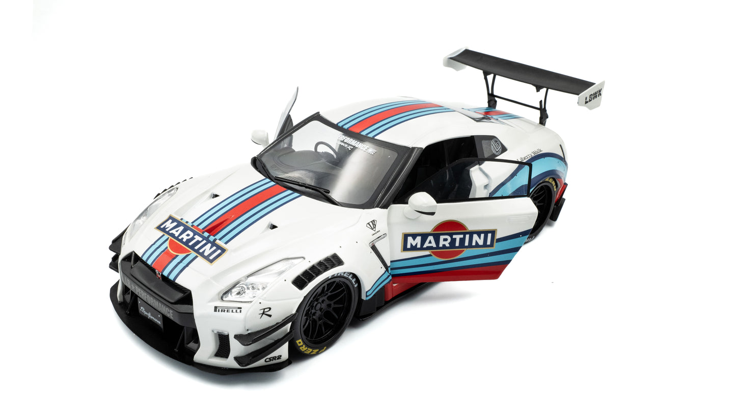 PRECOMMANDE - NISSAN GT-R (R35) W/ LIBERTY WALK BODY KIT 2.0 M 2024 - Solido - 1/18