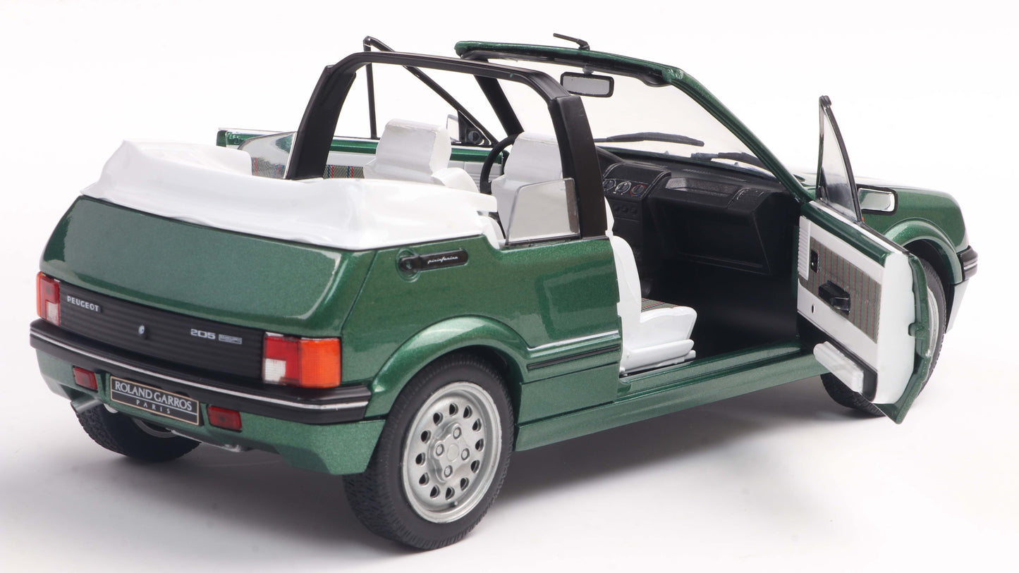 Peugeot 205 CTI Green - Solido - 1/18