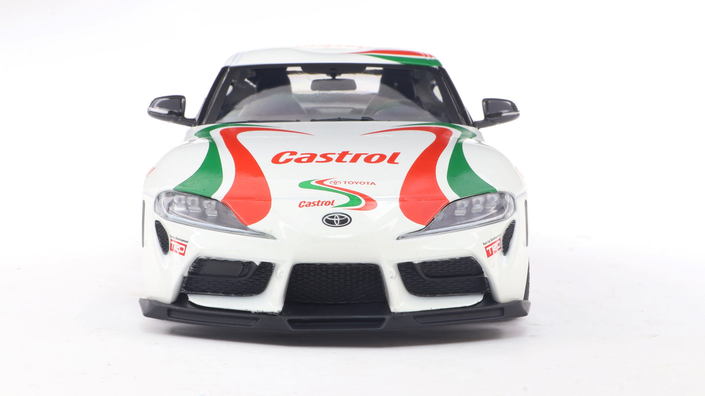 PRECOMMANDE - TOYOTA GR SUPRA TOYOTA RACING TRIBUTE WHITE 2024 - Solido - 1/18