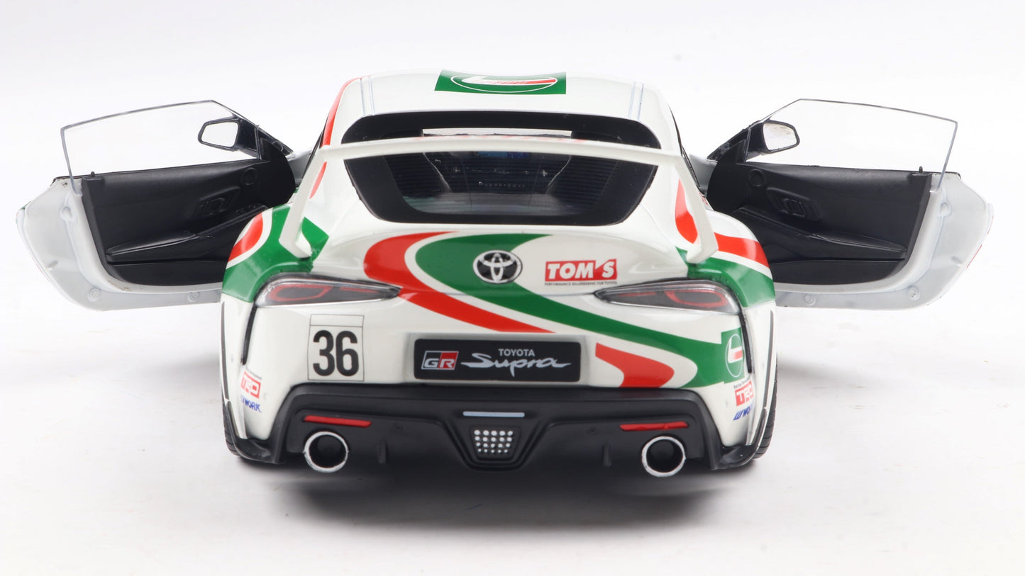 PRECOMMANDE - TOYOTA GR SUPRA TOYOTA RACING TRIBUTE WHITE 2024 - Solido - 1/18