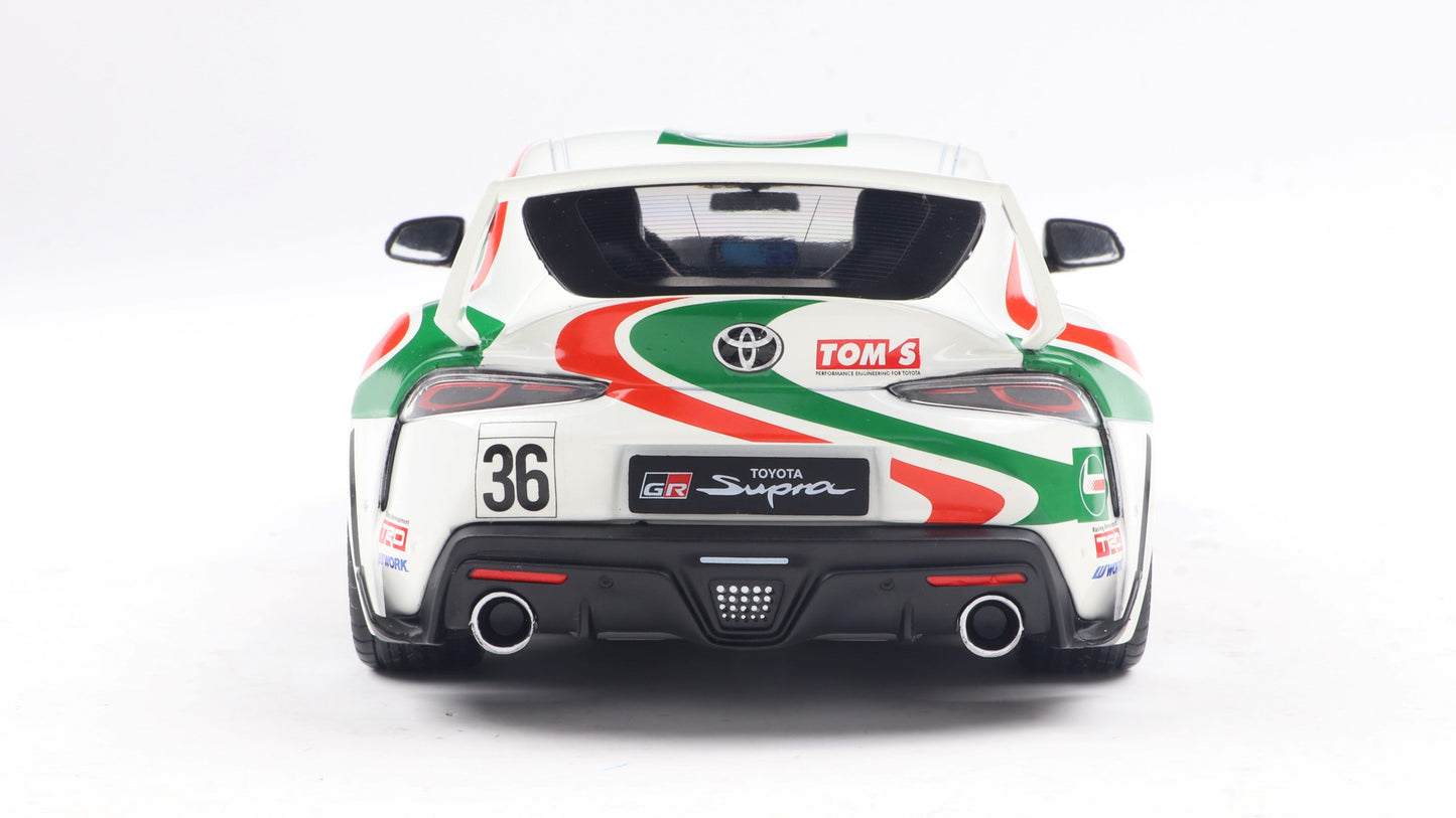 PRECOMMANDE - TOYOTA GR SUPRA TOYOTA RACING TRIBUTE WHITE 2024 - Solido - 1/18