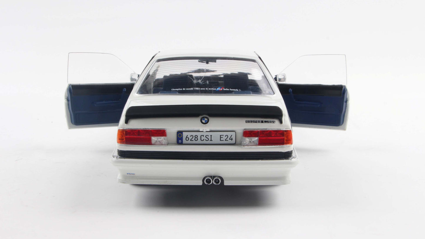 PRECOMMANDE - BMW HARTGE 635 CSI (E24) WHITE 1984 - Solido - 1/18