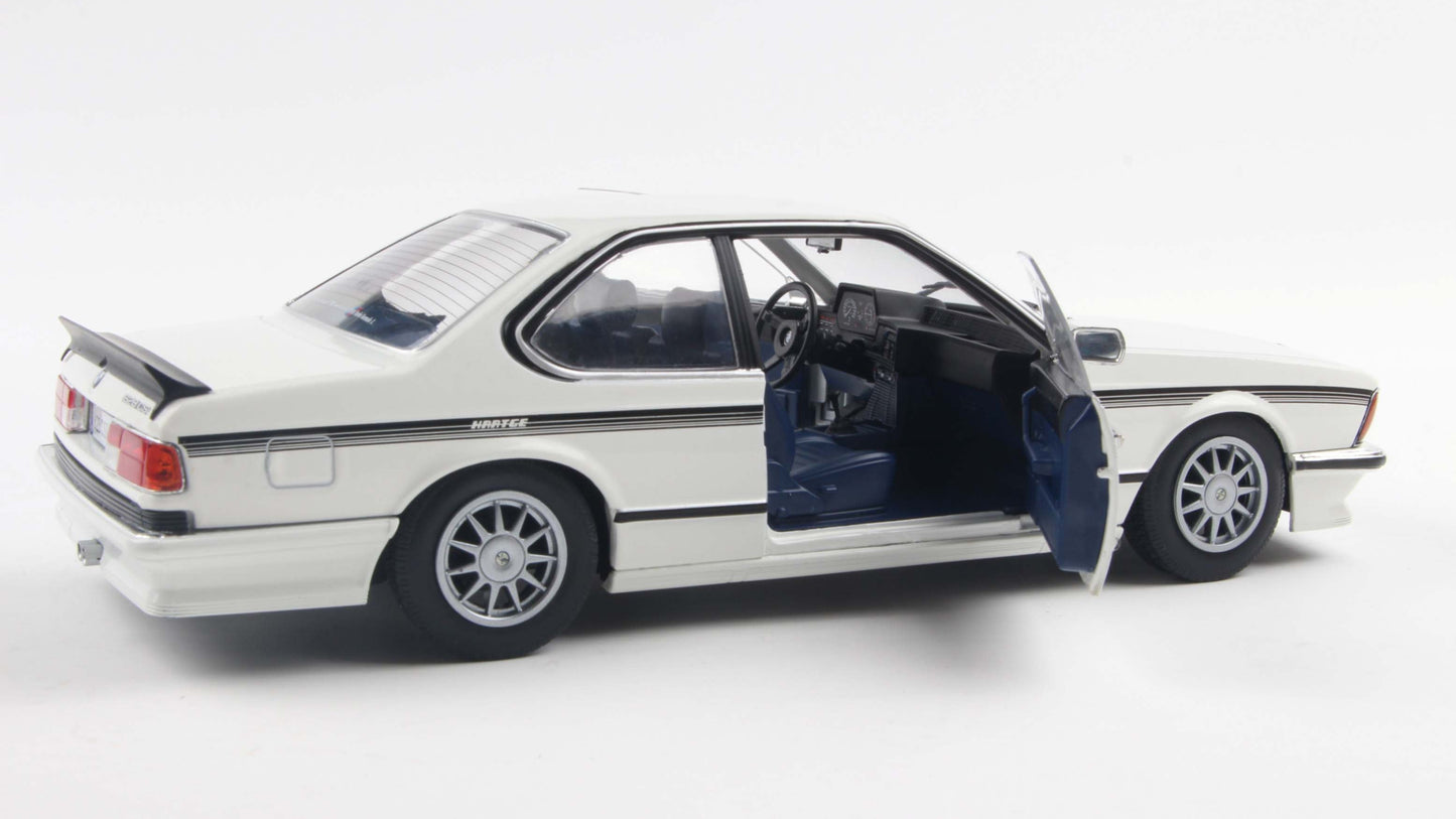 PRECOMMANDE - BMW HARTGE 635 CSI (E24) WHITE 1984 - Solido - 1/18
