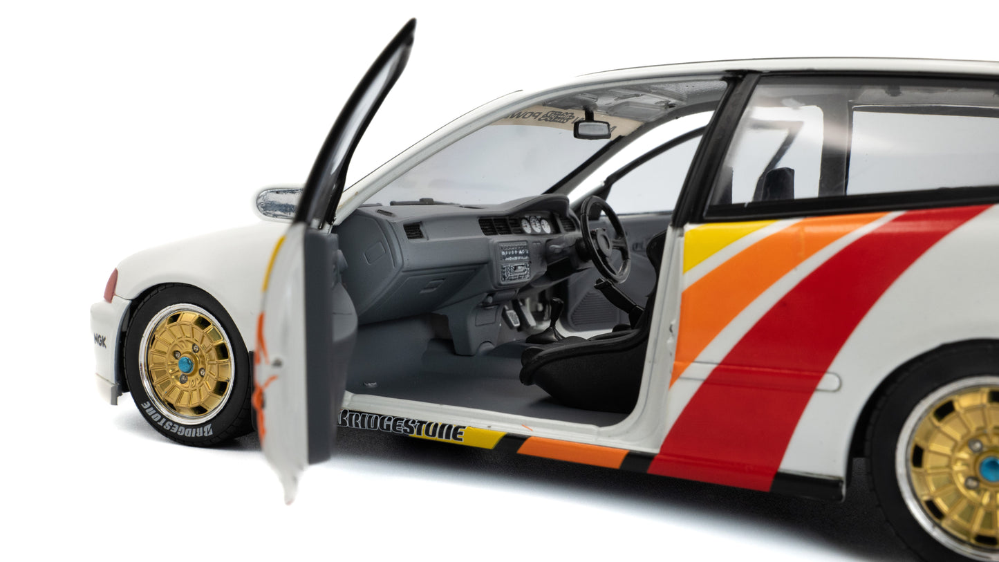 Honda Civic (EG6) SOLIDO WORKS MUGEN RACING 1992 - Solido - 1/18