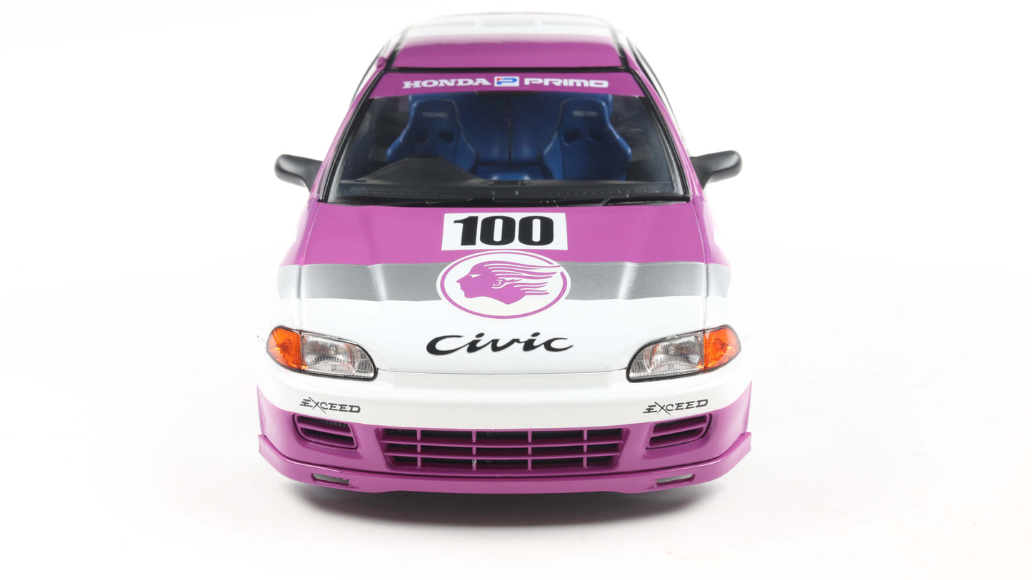 PRECOMMANDE - HONDA CIVIC (EG6) KAIDO RACER WHITE 1991 - Solido - 1/18