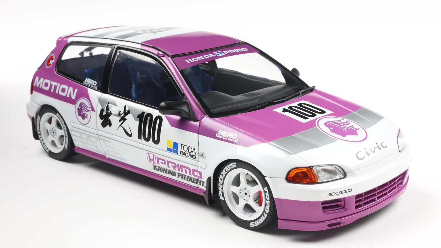 PRECOMMANDE - HONDA CIVIC (EG6) KAIDO RACER WHITE 1991 - Solido - 1/18