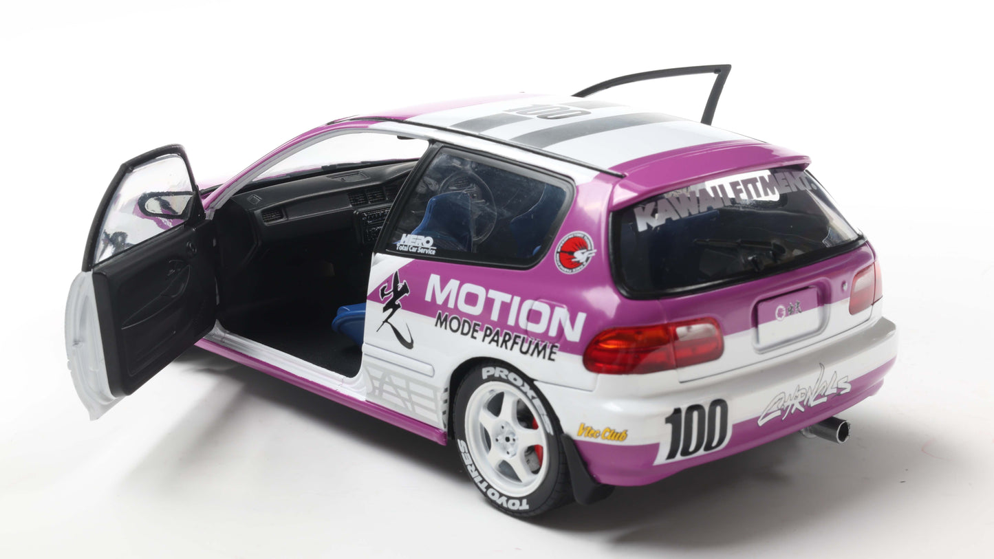 PRECOMMANDE - HONDA CIVIC (EG6) KAIDO RACER WHITE 1991 - Solido - 1/18