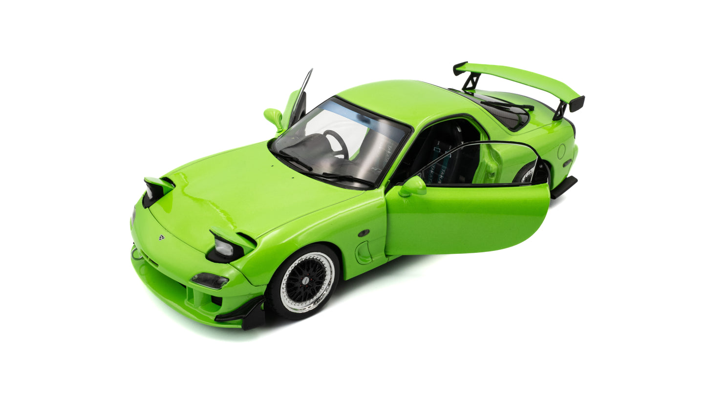 PRECOMMANDE - MAZDA RX7 FD3RS SOLIDO WORKS NEON GREEN 1994 - Solido - 1/18