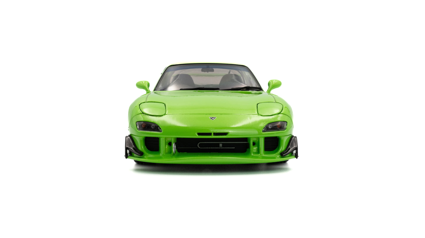 PRECOMMANDE - MAZDA RX7 FD3RS SOLIDO WORKS NEON GREEN 1994 - Solido - 1/18