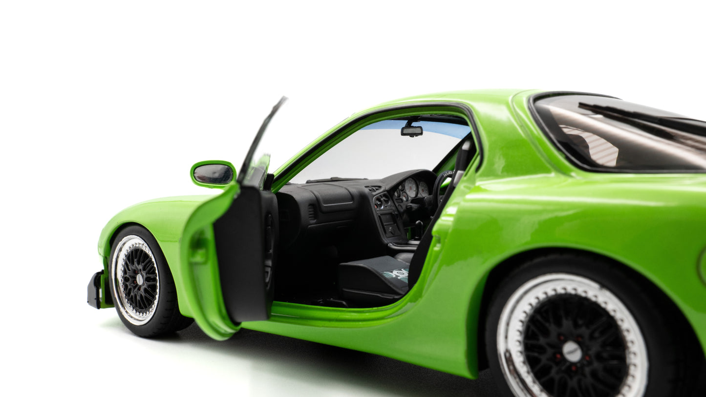 PRECOMMANDE - MAZDA RX7 FD3RS SOLIDO WORKS NEON GREEN 1994 - Solido - 1/18