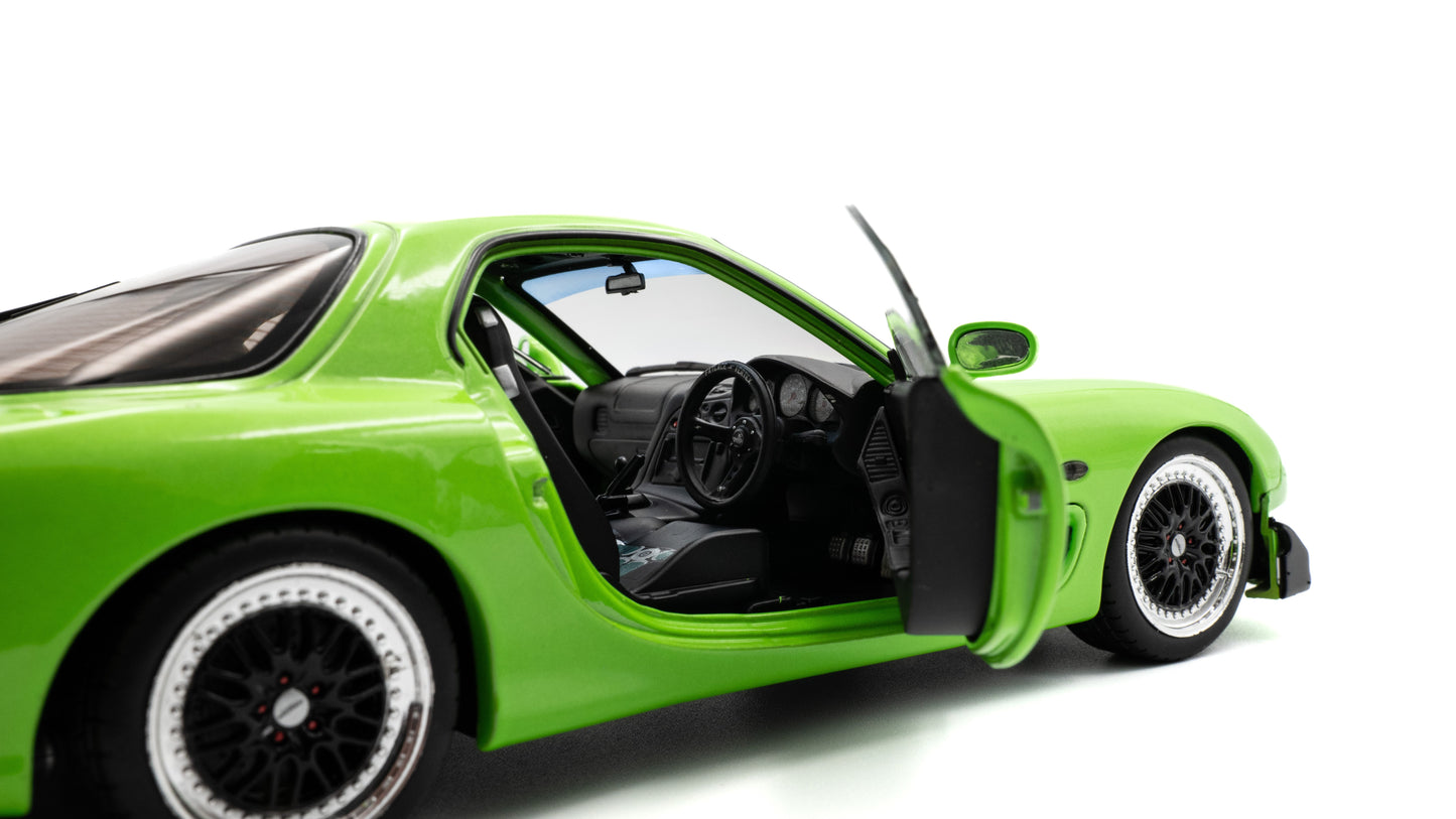 PRECOMMANDE - MAZDA RX7 FD3RS SOLIDO WORKS NEON GREEN 1994 - Solido - 1/18