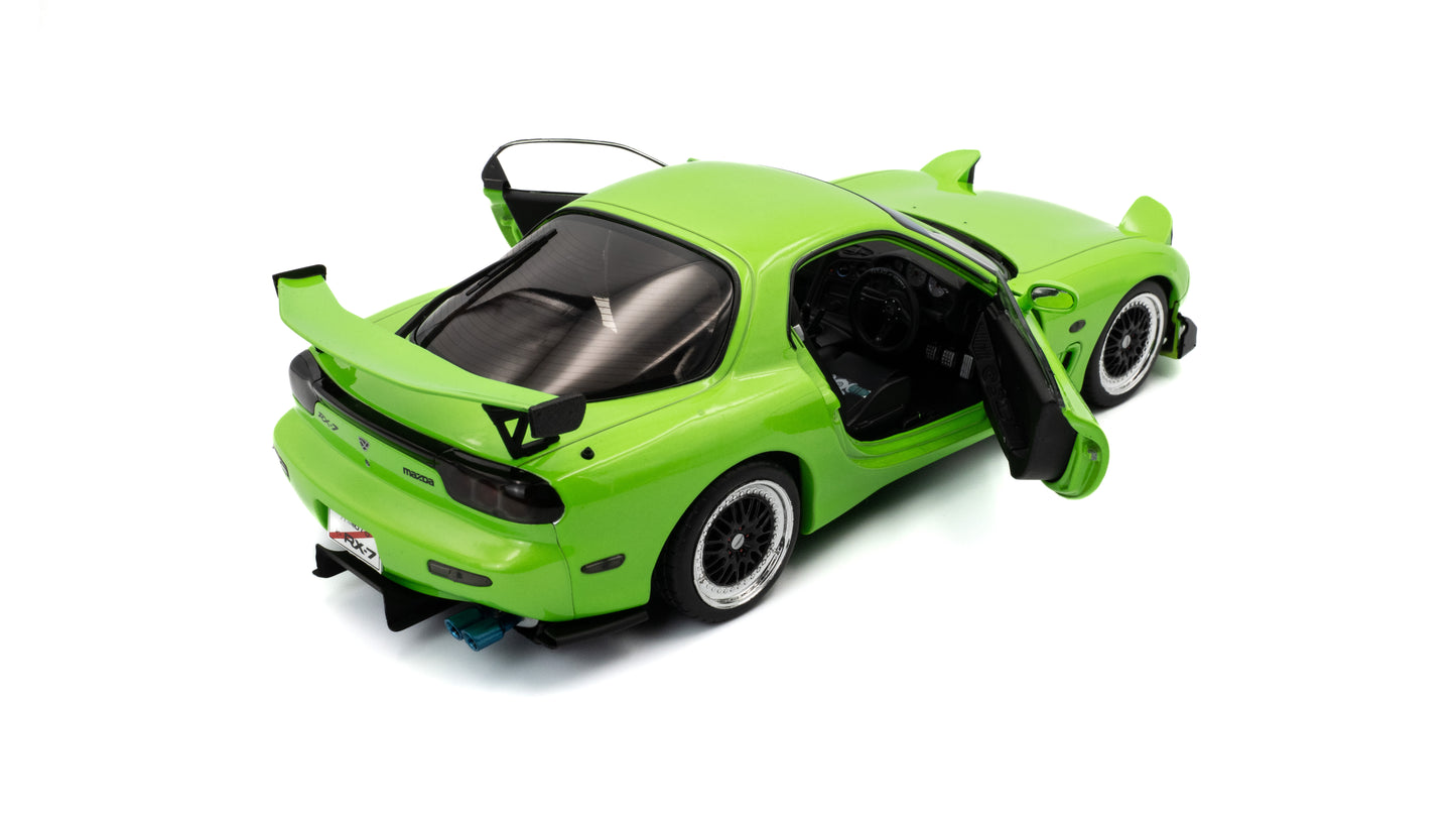 PRECOMMANDE - MAZDA RX7 FD3RS SOLIDO WORKS NEON GREEN 1994 - Solido - 1/18