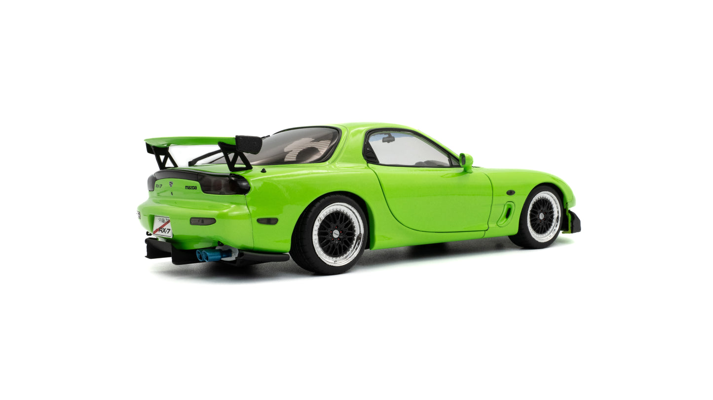 PRECOMMANDE - MAZDA RX7 FD3RS SOLIDO WORKS NEON GREEN 1994 - Solido - 1/18
