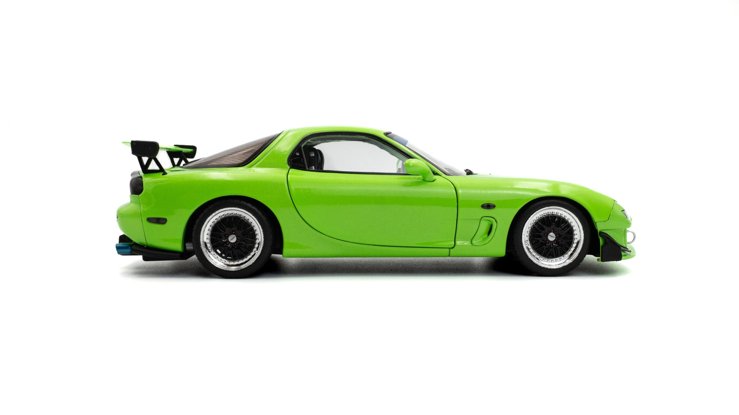 PRECOMMANDE - MAZDA RX7 FD3RS SOLIDO WORKS NEON GREEN 1994 - Solido - 1/18