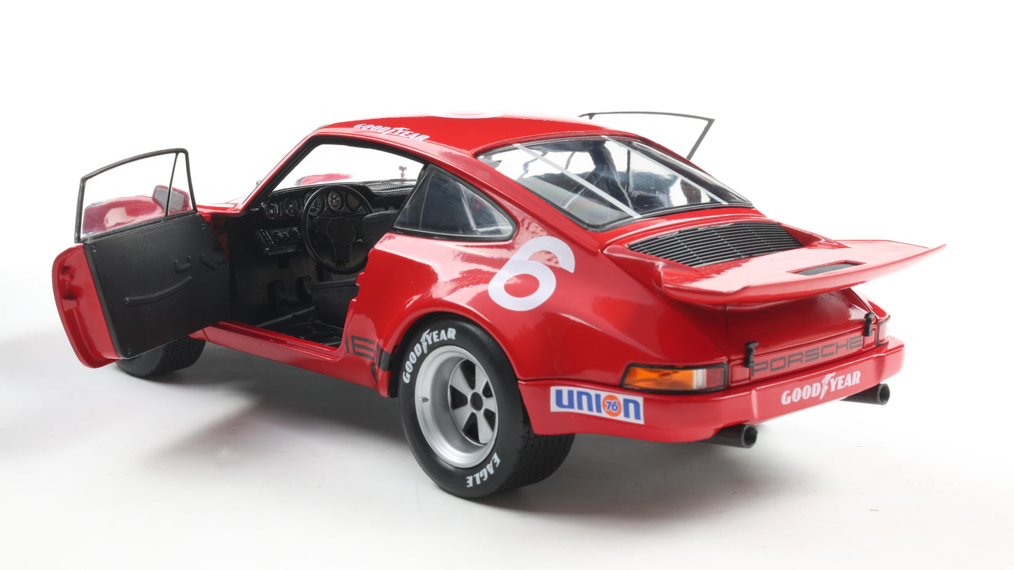 PRECOMMANDE - PORSCHE 911 IROC RED #6 FOYT IROC DAYTONA 1974 - Solido - 1/18