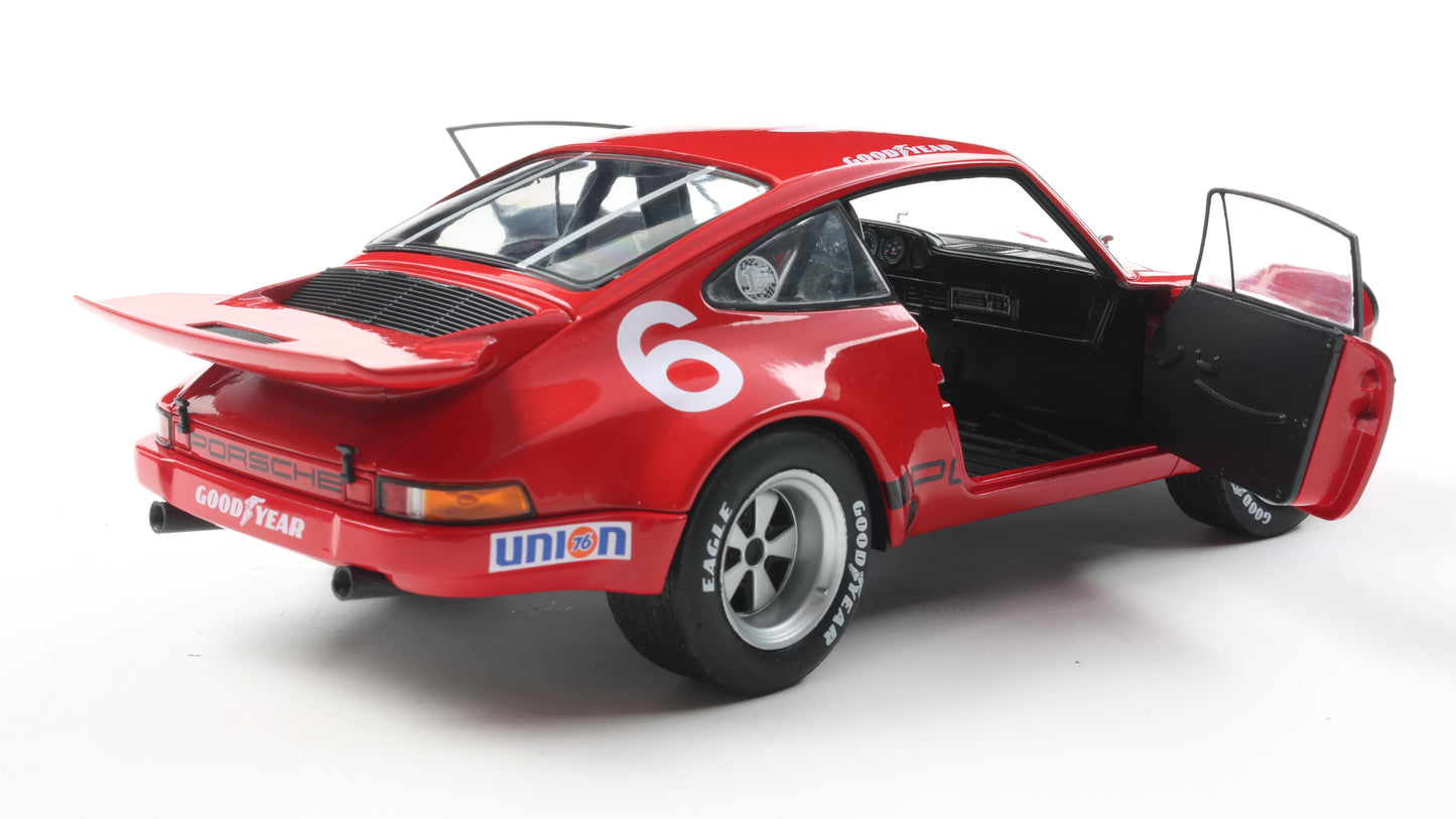 PRECOMMANDE - PORSCHE 911 IROC RED #6 FOYT IROC DAYTONA 1974 - Solido - 1/18