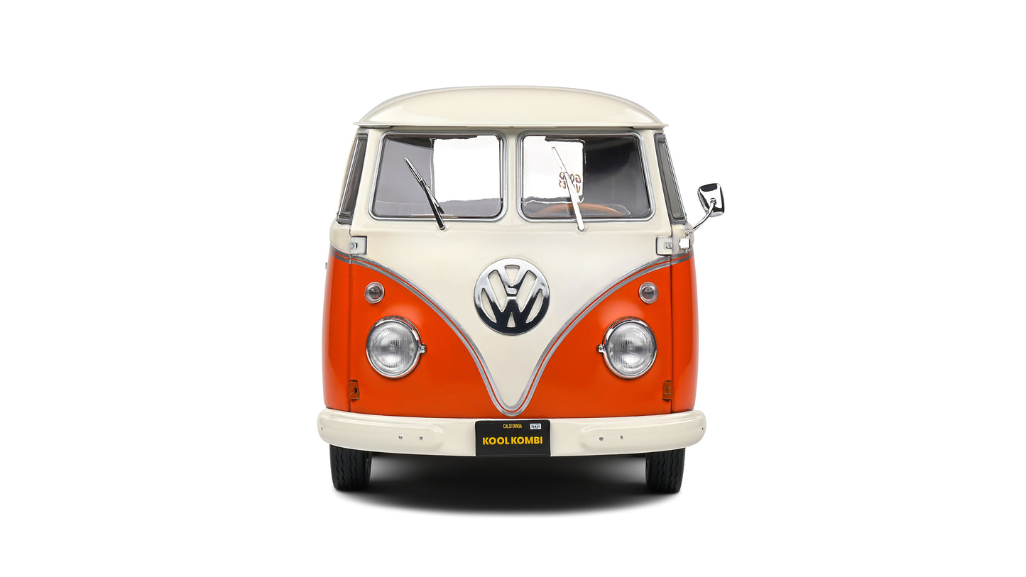 Cool Combi ORANGE/BLANC 1950 - Solido - 1/18