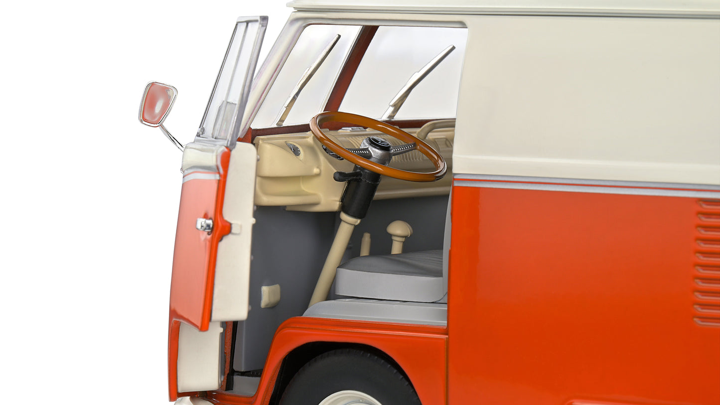 Cool Combi ORANGE/BLANC 1950 - Solido - 1/18