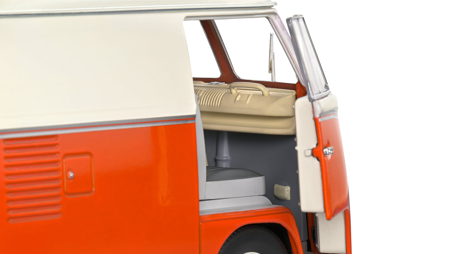 Cool Combi ORANGE/BLANC 1950 - Solido - 1/18
