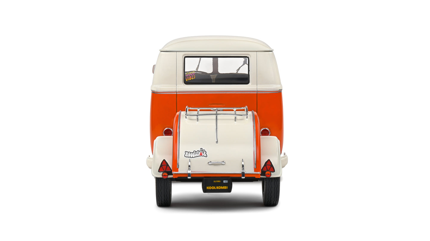 Cool Combi ORANGE/BLANC 1950 - Solido - 1/18