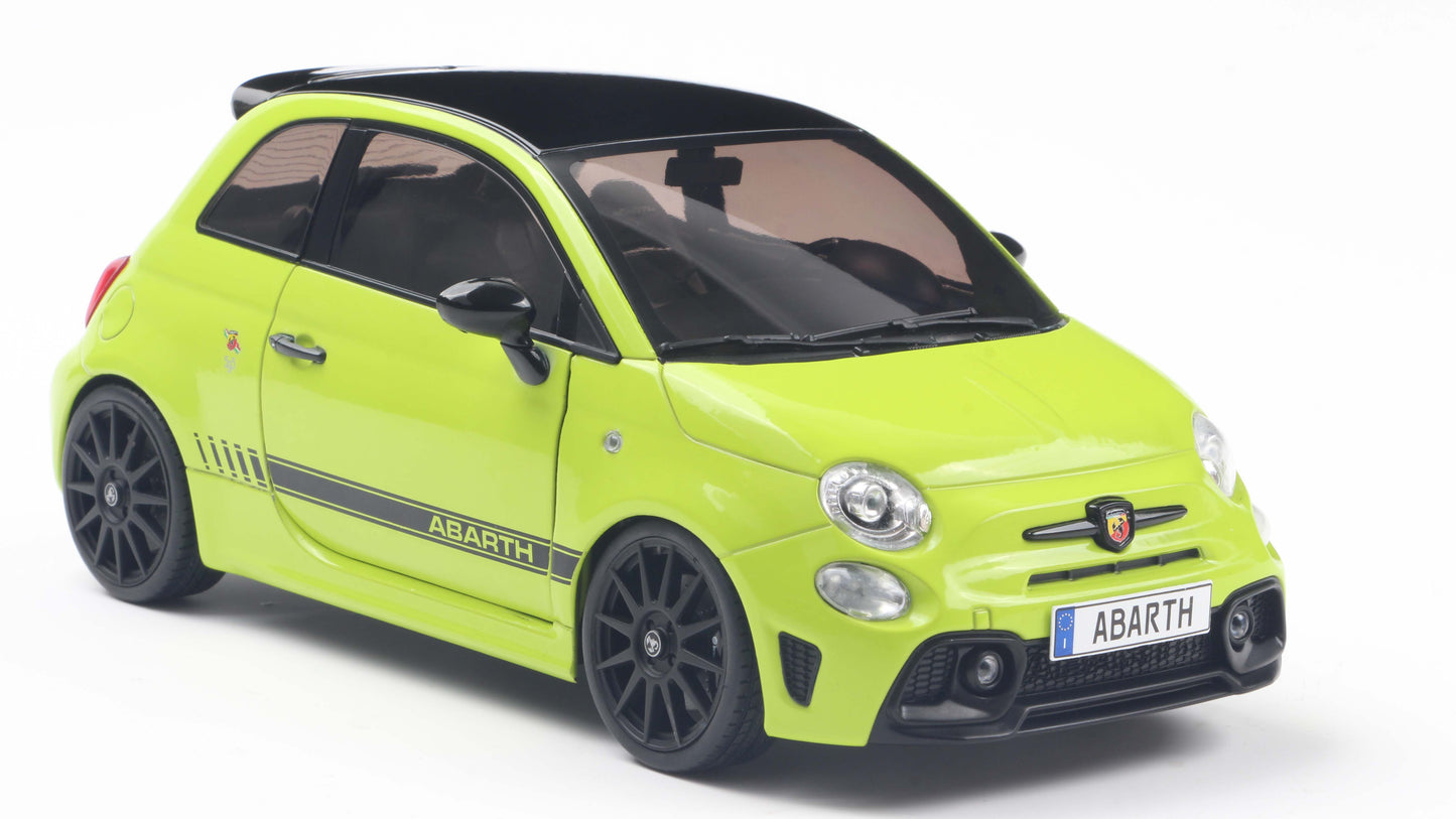PRECOMMANDE - FIAT F595 ABARTH VERDE ADRENALINA 2023 - Solido - 1/18