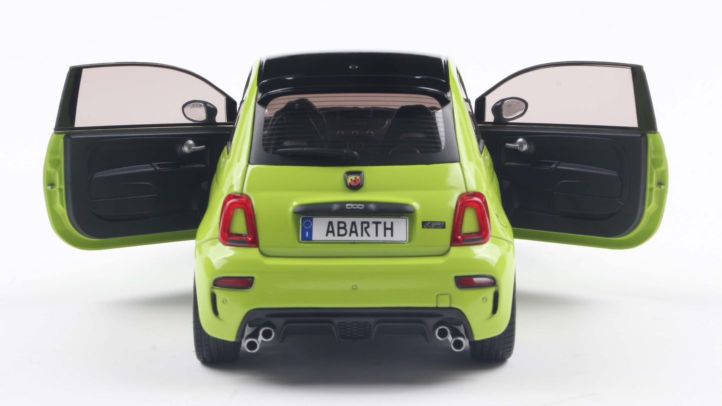 PRECOMMANDE - FIAT F595 ABARTH VERDE ADRENALINA 2023 - Solido - 1/18