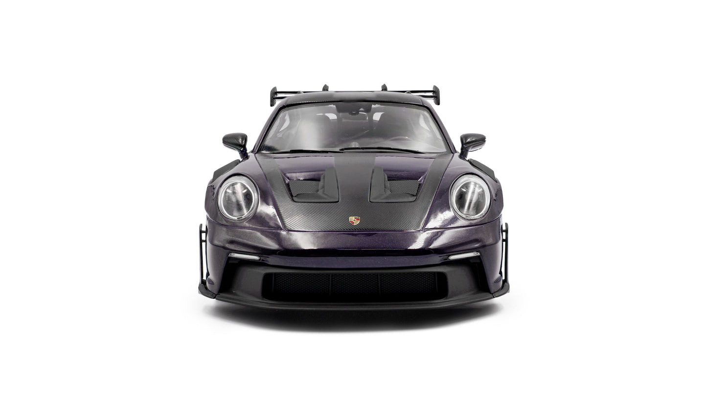 PRECOMMANDE - PORSCHE 911 GT3RS WEISSACH PACKAGE VIOLA PURPLE METALLIC 2024 - Solido - 1/18