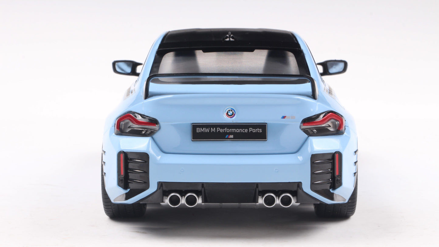 BMW M2 (G87) Blue zandwoort - Solido - 1/18