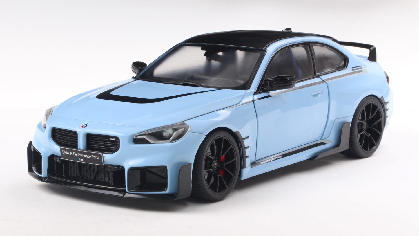 BMW M2 (G87) Blue zandwoort - Solido - 1/18