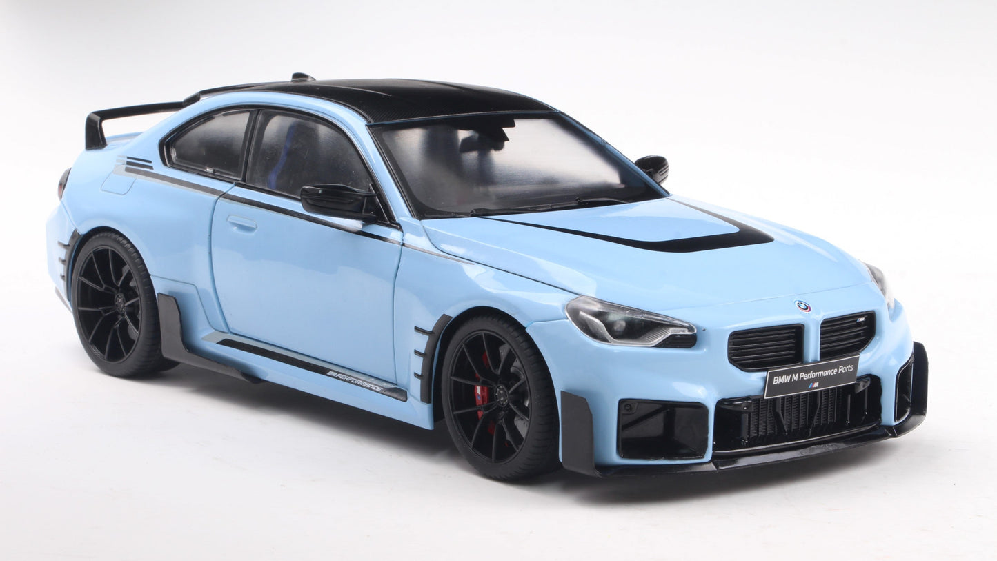 BMW M2 (G87) Blue zandwoort - Solido - 1/18