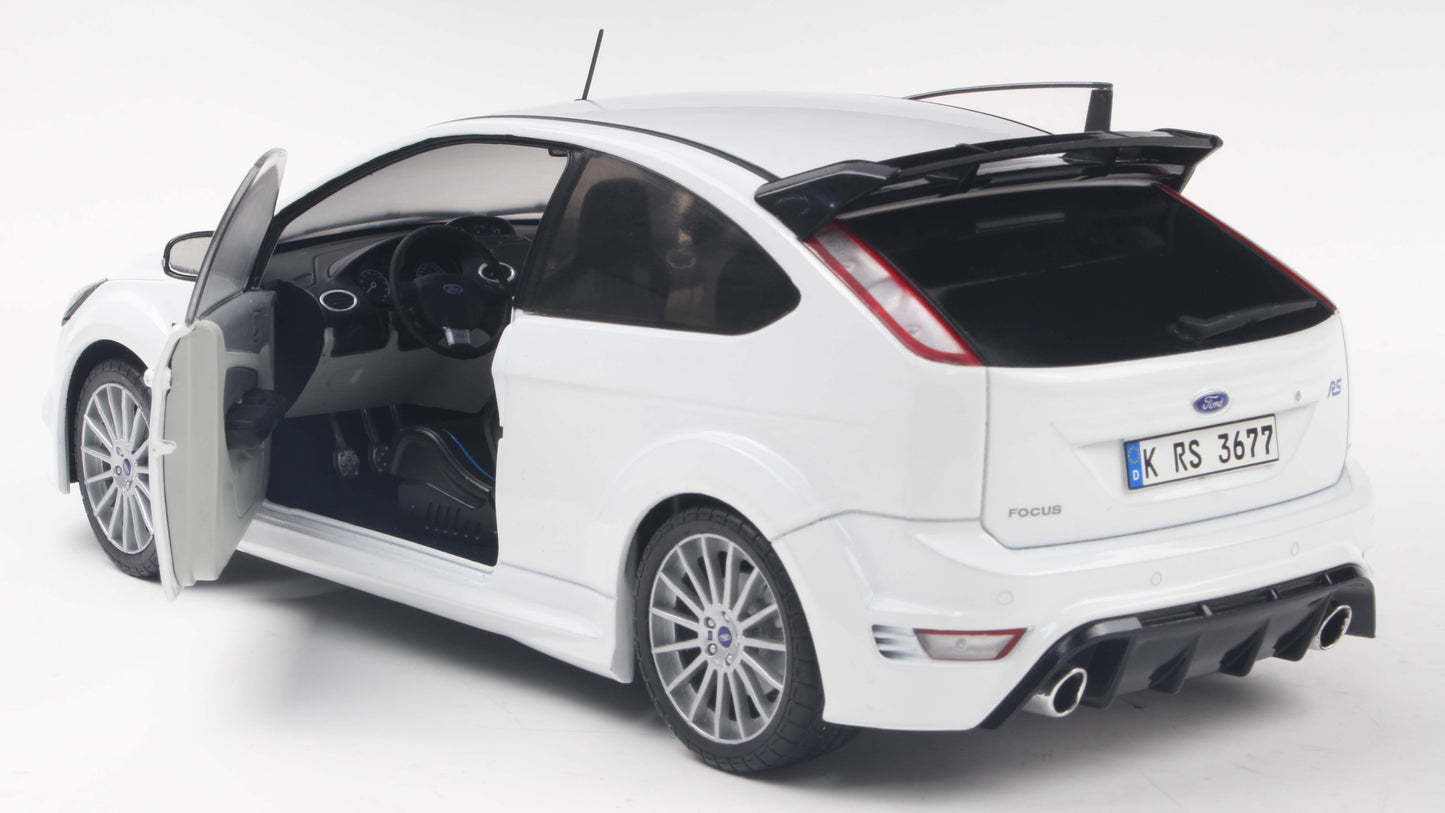 Ford focus RS MK2 Pack RS PLUS Frozen white - Solido - 1/18