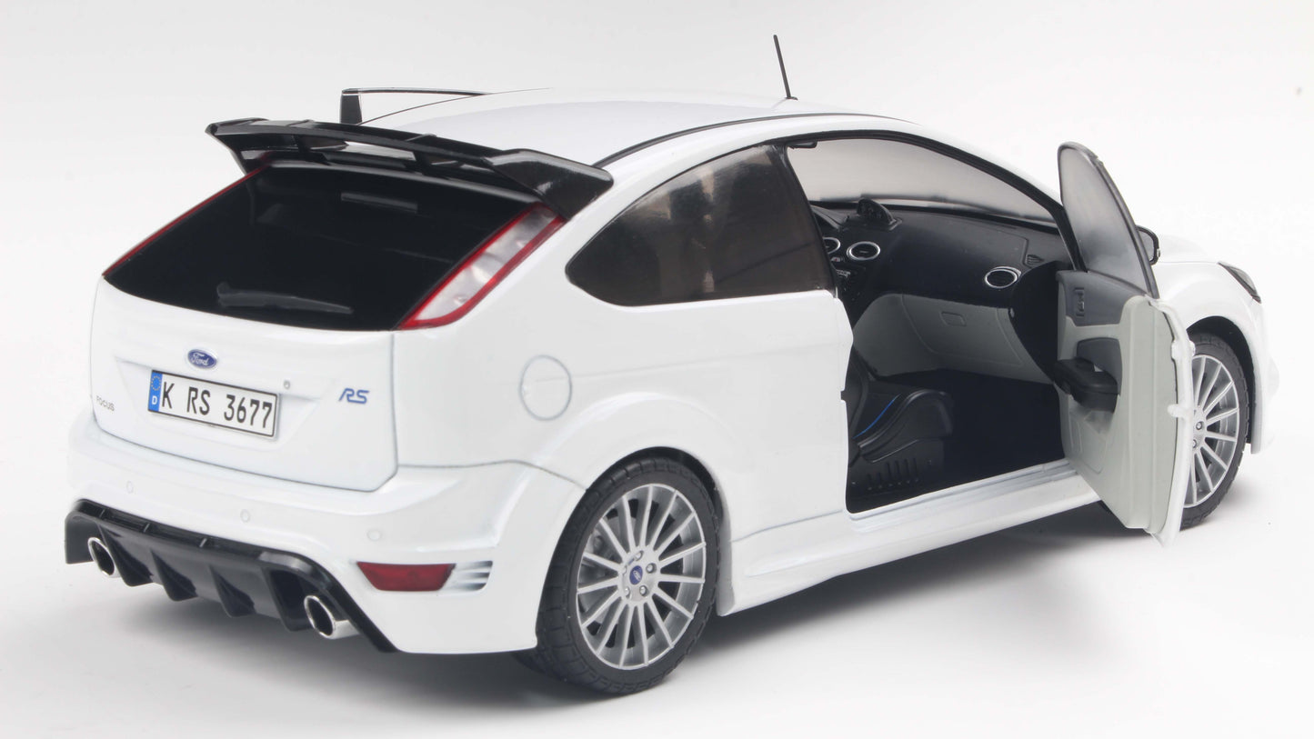 Ford focus RS MK2 Pack RS PLUS Frozen white - Solido - 1/18