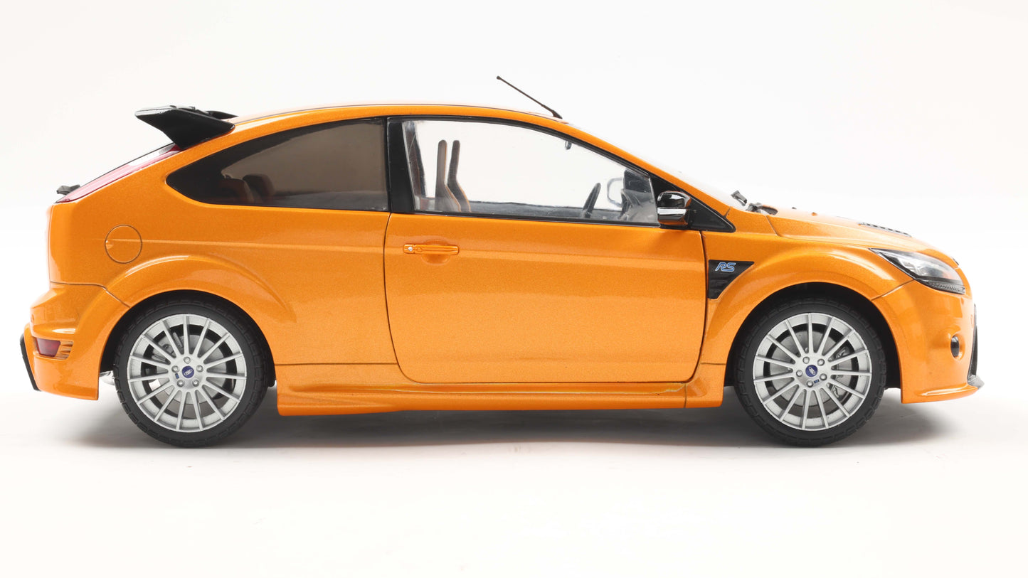 PRECOMMANDE - FORD FOCUS RS MK2 PACK RS PLUS ELECTRIC ORANGE 2009 - Solido - 1/18