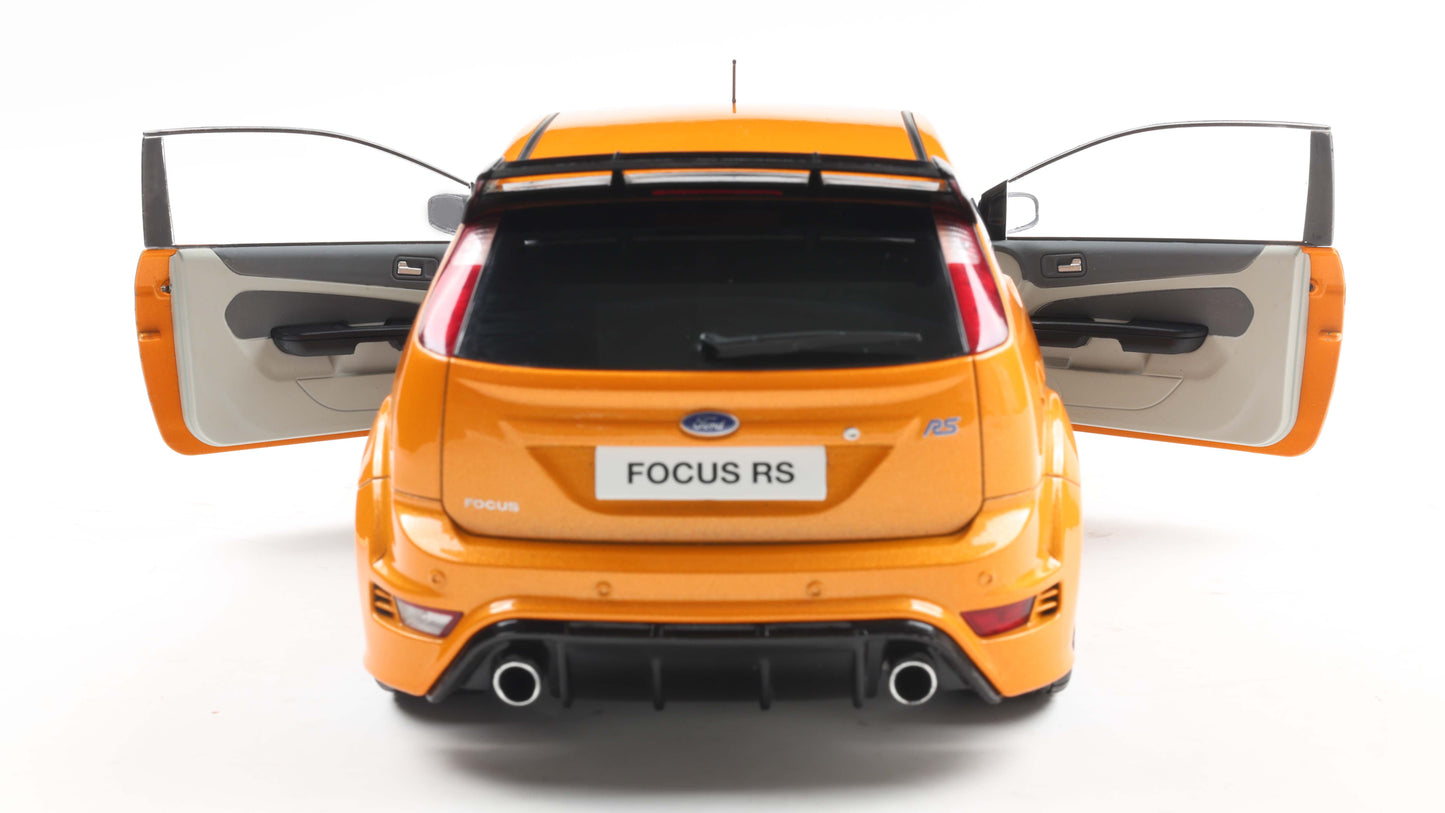 PRECOMMANDE - FORD FOCUS RS MK2 PACK RS PLUS ELECTRIC ORANGE 2009 - Solido - 1/18
