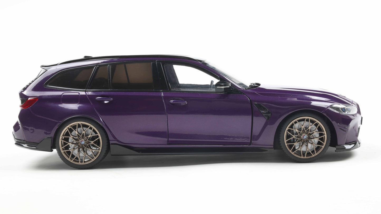 BMW M3 compétition touring purple - Solido - 1/18