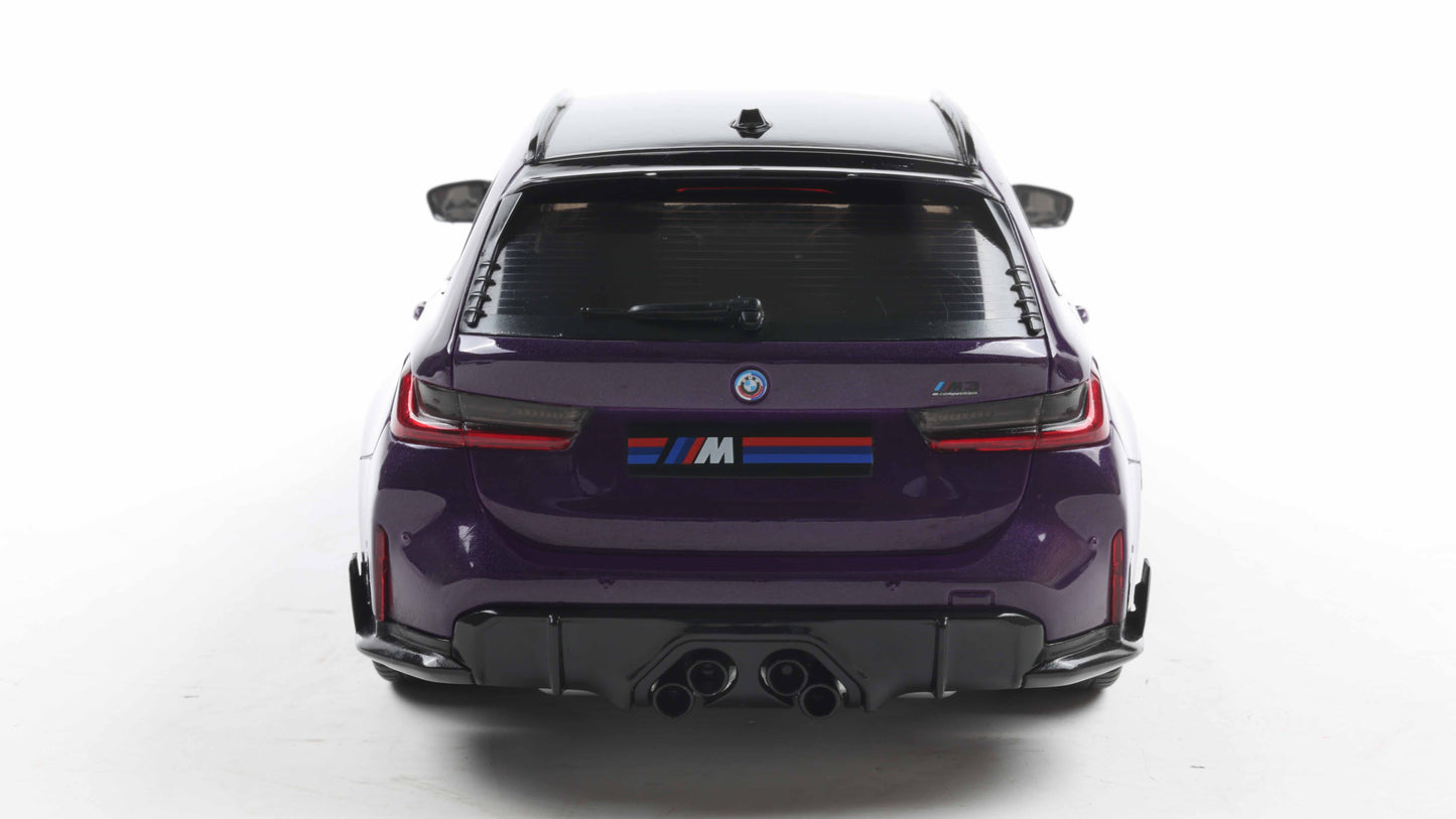 BMW M3 compétition touring purple - Solido - 1/18