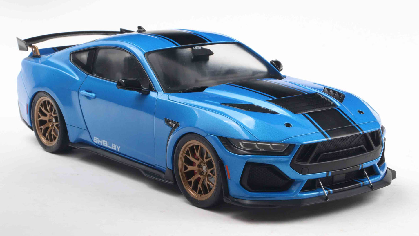 Ford shelby mustang super snake Grabber blue - Solido - 1/18