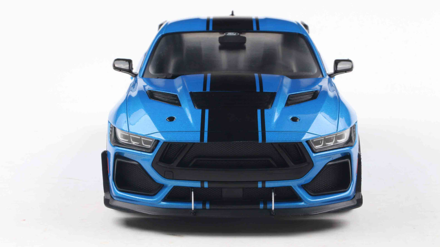 Ford shelby mustang super snake Grabber blue - Solido - 1/18